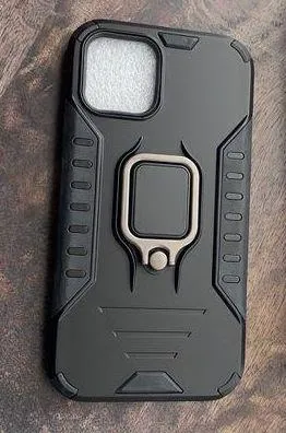 Smart phone 11 Pro Case black rugged ring loop black gray new in box tactical - Image 2