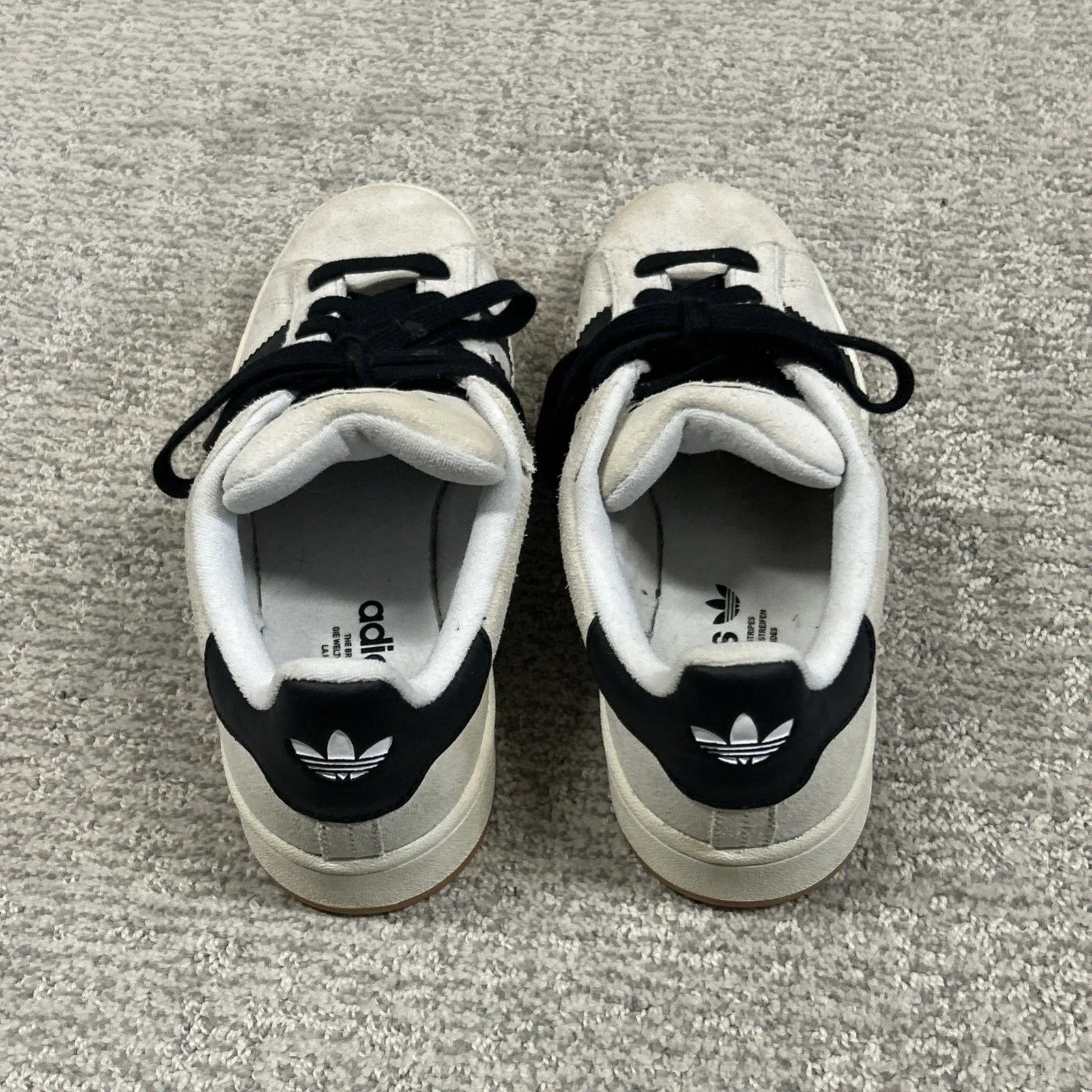 Adidas Shoes Womens 9 Originals Campus 00S Low Top Light Gray Suede - Image 7