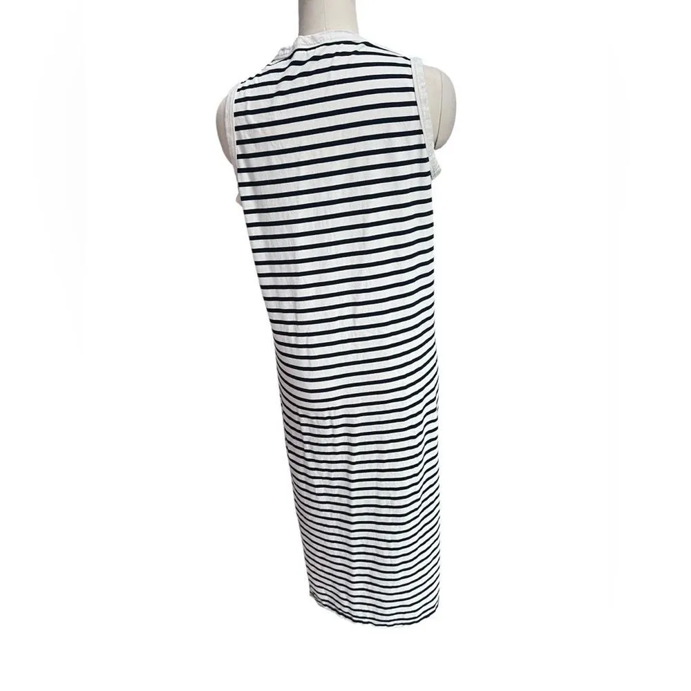 Kule the‎ tank dress stripe size small White - Image 5