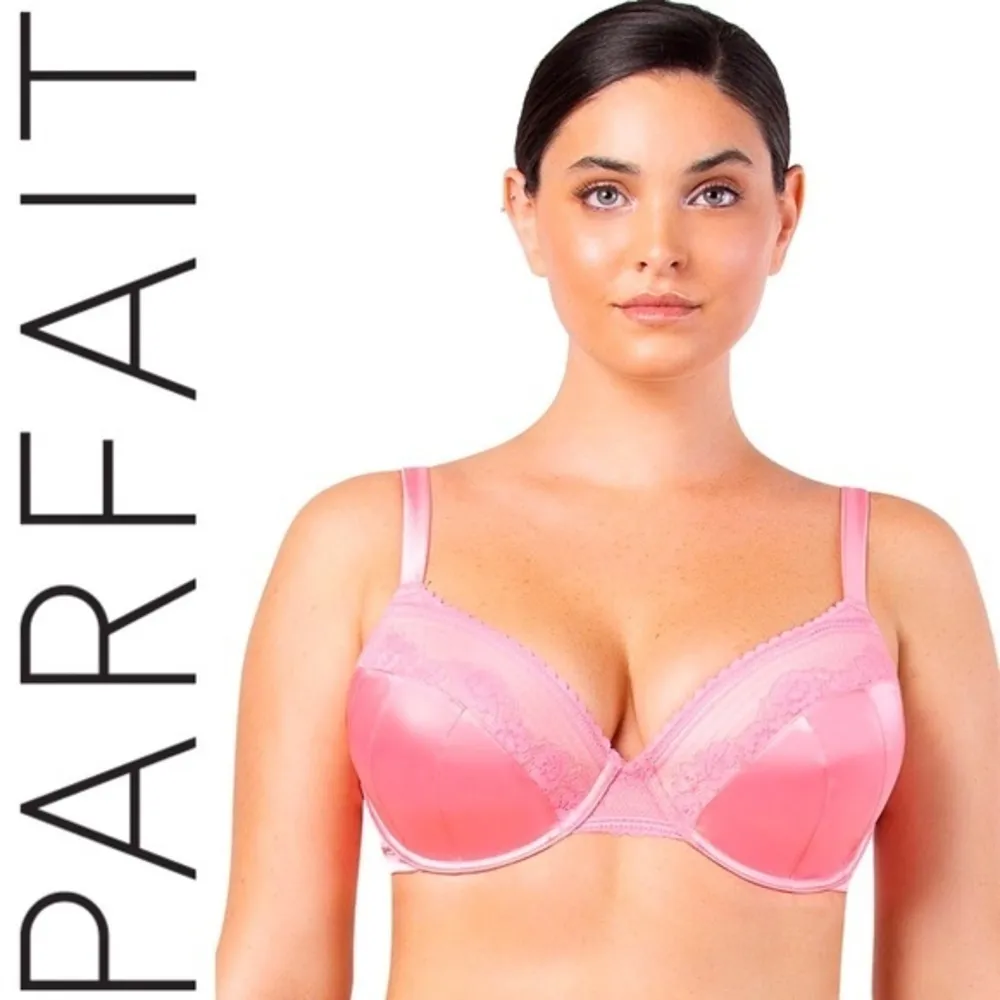 NEW!! Parfait Jade Contour Bandless Wire Bra Pink Size undefined - Image 3