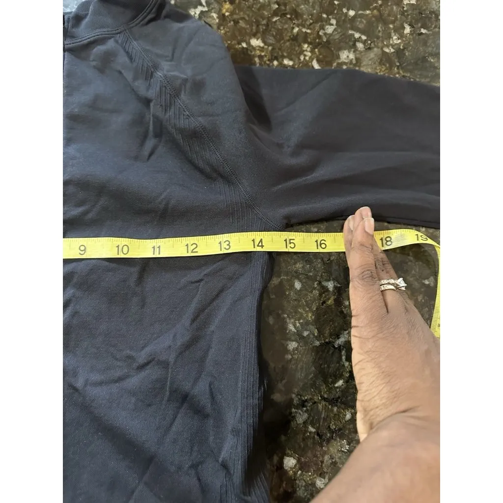 Women's Seamless Fitted Full Zip Jacket - JoyLab Crop Workout Gym Activewear S - Image 9