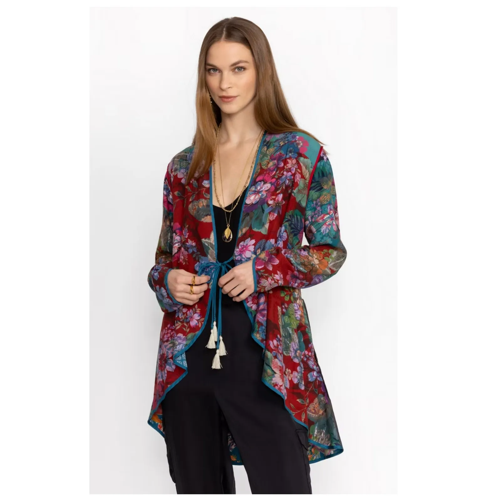 Johnny Was  Lapham Ryder Reversible Coat Size Small - Image 4