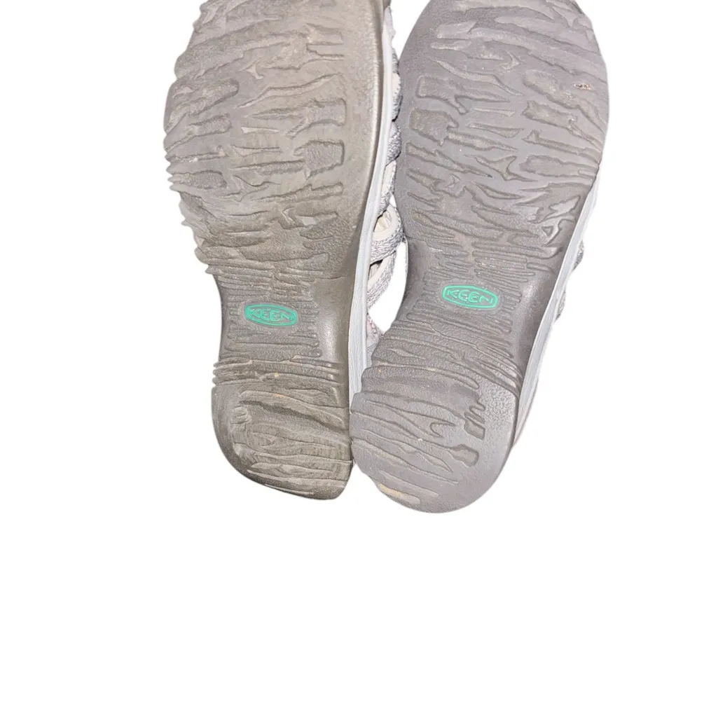 KEEN Women's Whisper Sport Sandal - Taupe/Coral Size 9.5 - Image 3