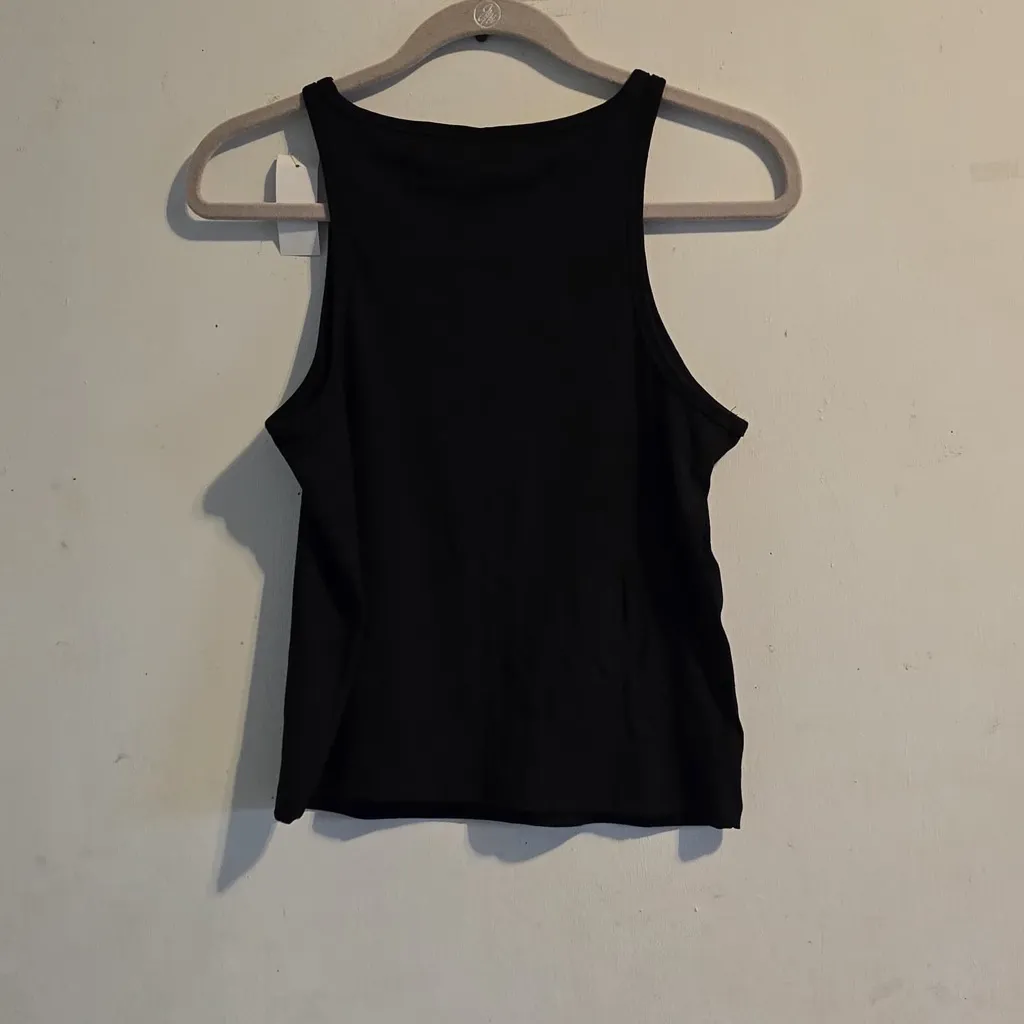 Lou & Grey Black Ribbed Tank Top - Image 11