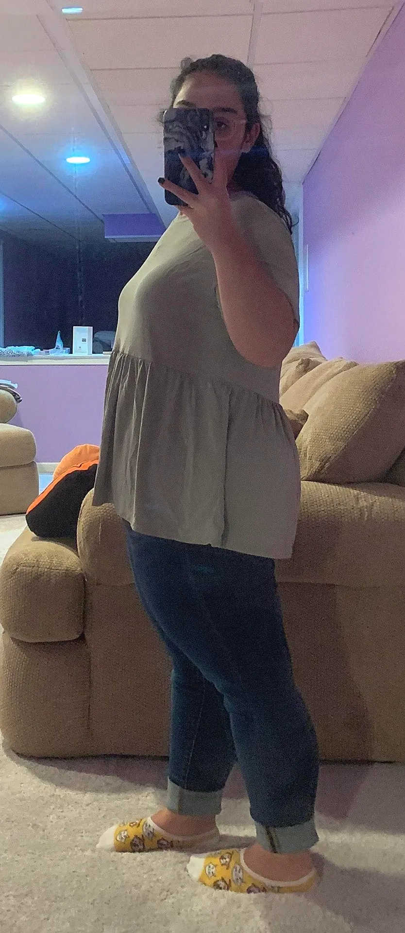 American Eagle Outfitters Peplum Shirt - Image 3