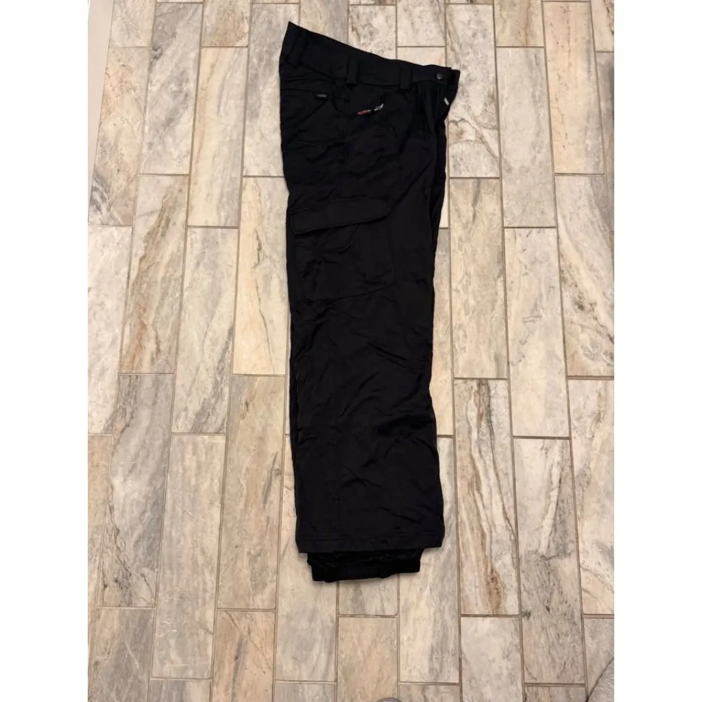 Obermeyer women's size 4 black waterproof & insulated cargo snow pant MSRP $229. - Image 4