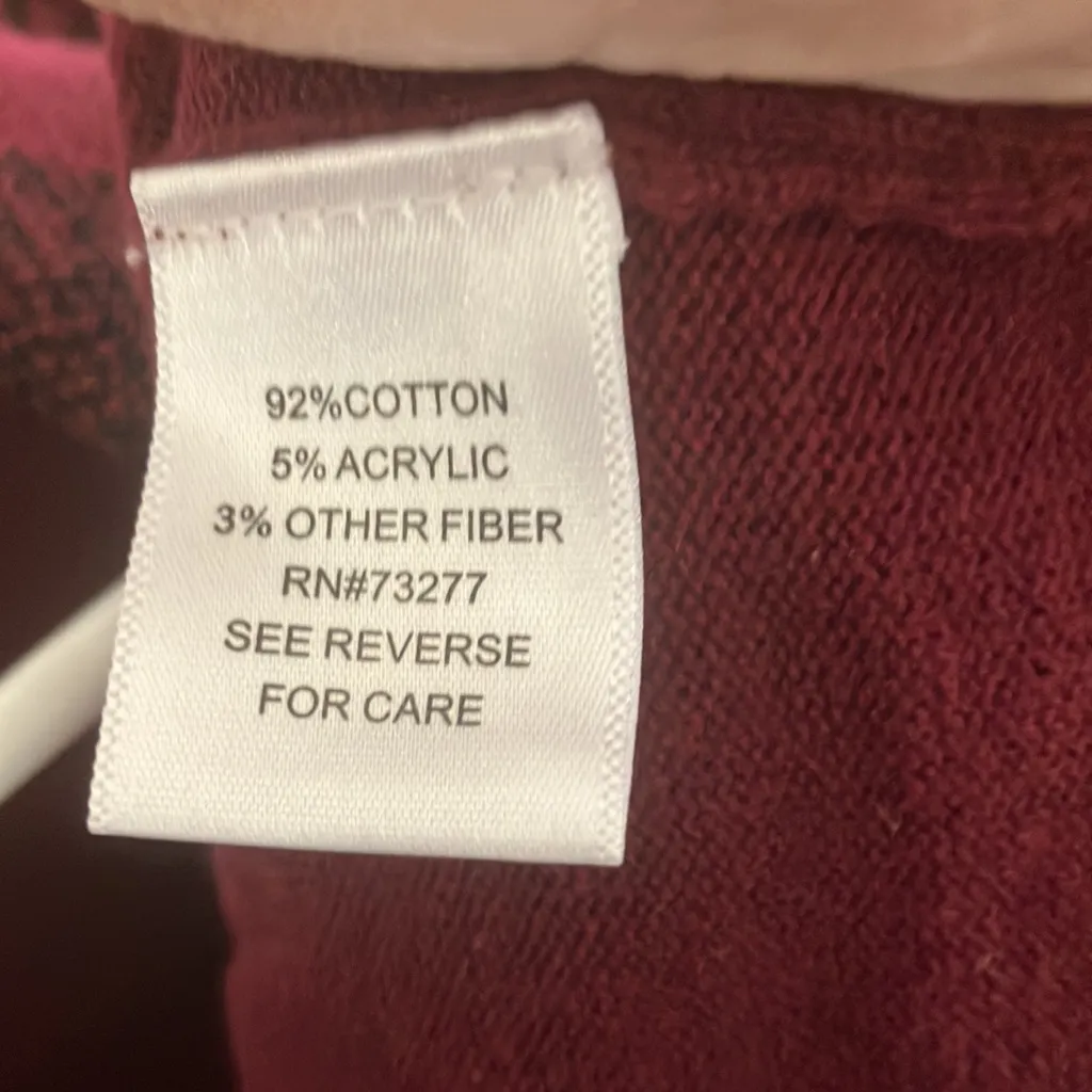 FINAL MARKDOWN Croft and barrow open front cardigan xl - Image 4