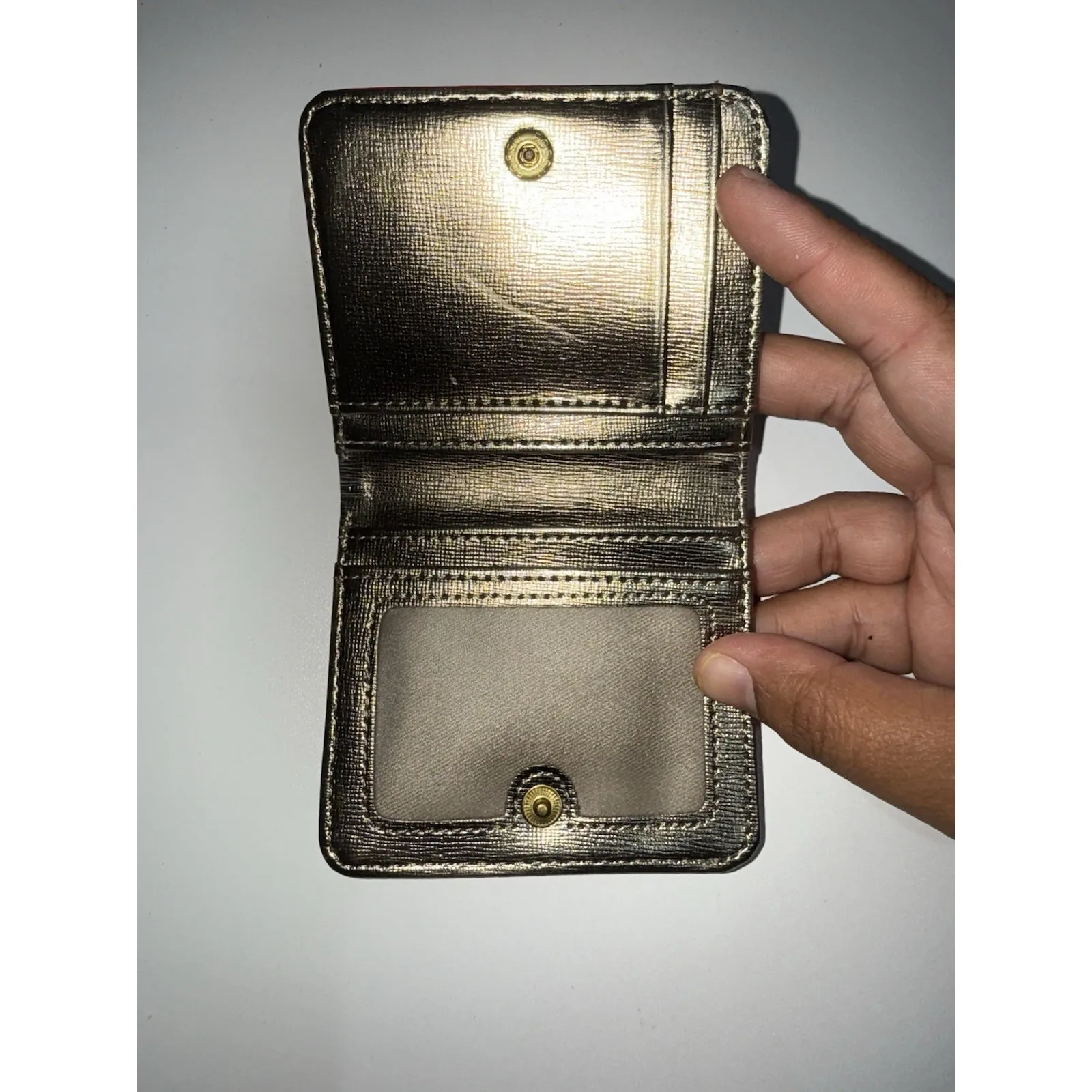 Fossil Wallet Women‎ Red Genuine Leather P - Image 3