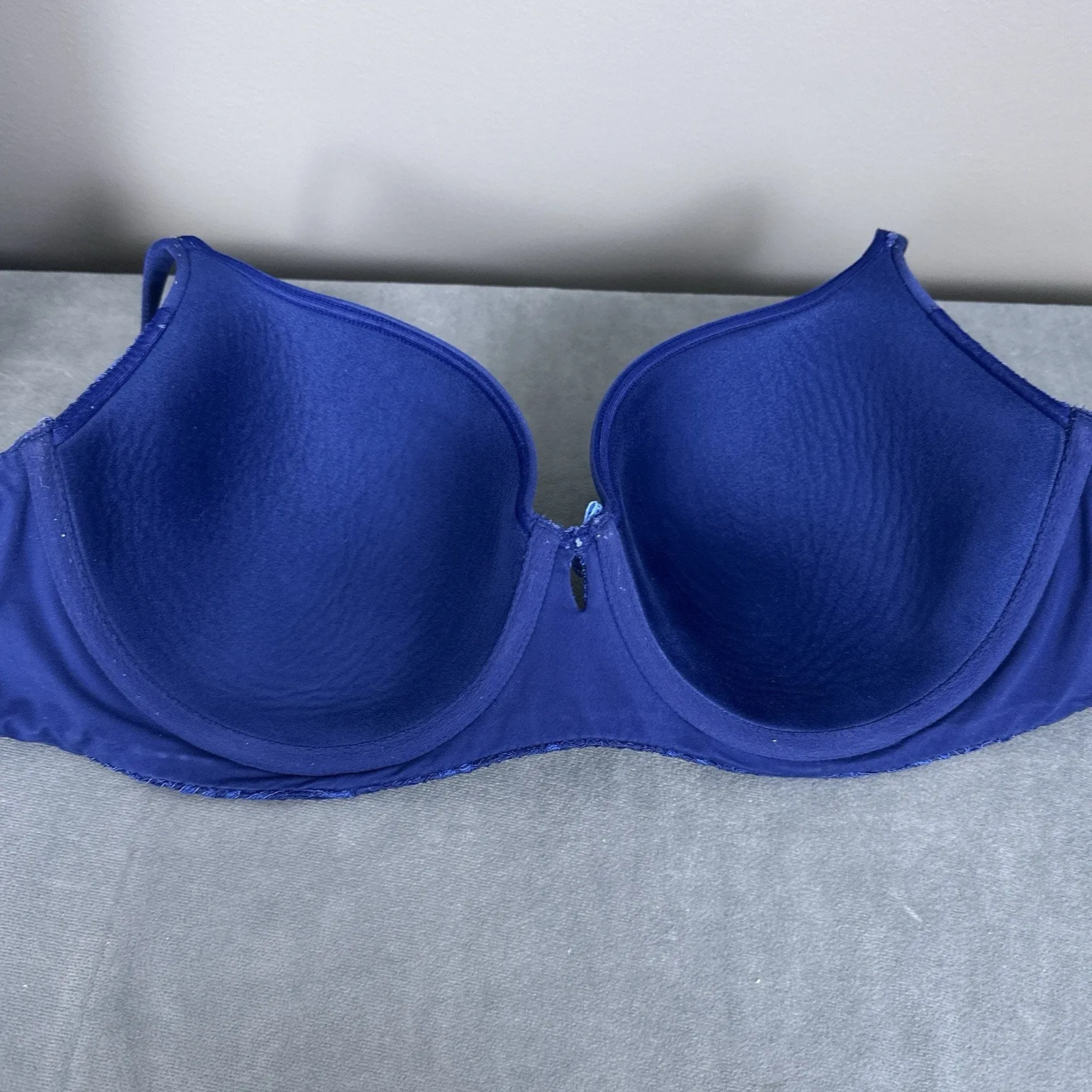 Victoria's Secret Body by Victoria Lined Demi Bra 36DDD Blue Underwire 344598 - Image 5