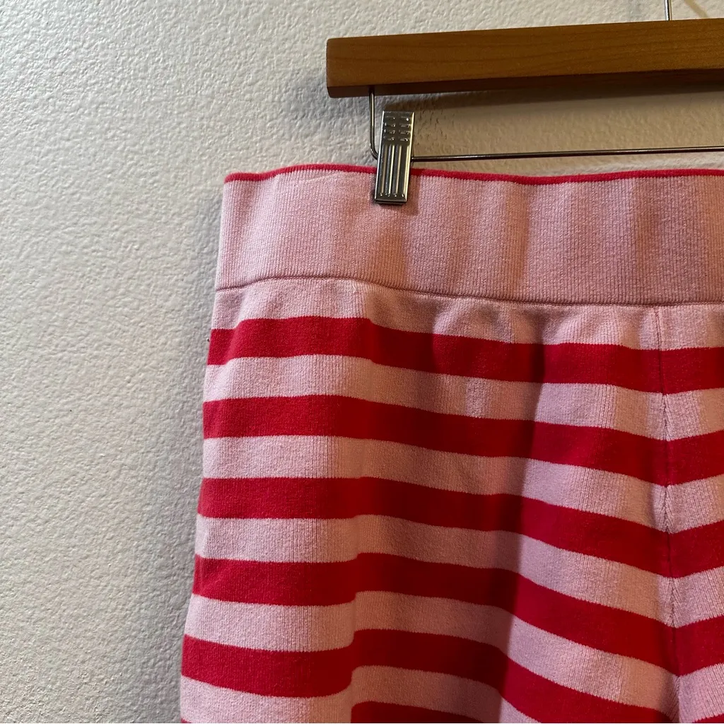 Anthropologie x Daily Practice Striped Sweater Shorts Pink Size 2X - Image 6