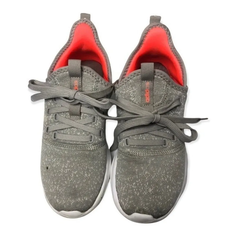 Women’s Grey White Cloudfoam Pure Sneakers - Image 8