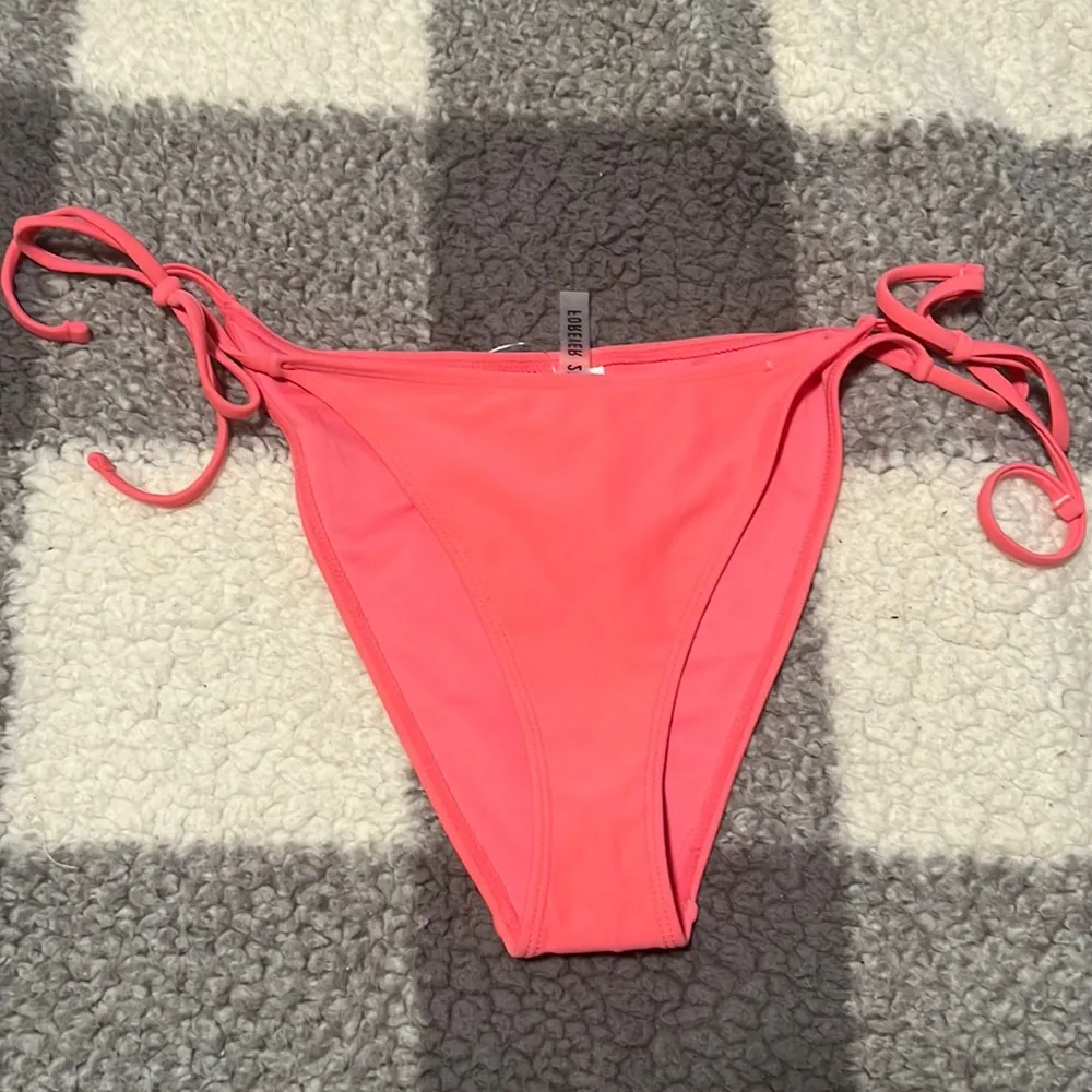 New Forever 21 Pink Bikini Bottoms String ties Size M Medium NWT - Image 5