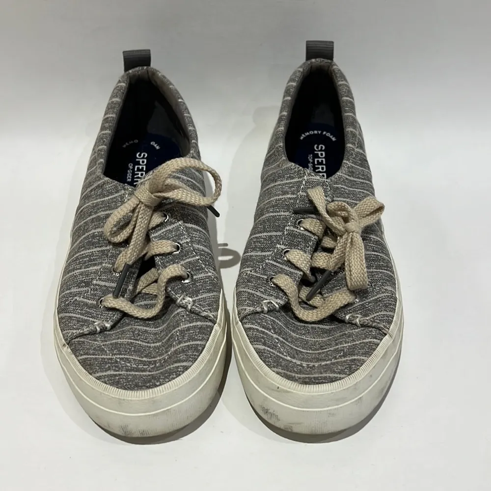 Sperry Top-Sider Crest Vibe Painterly Stripe Sneaker Women's Size 7.5 - Image 2