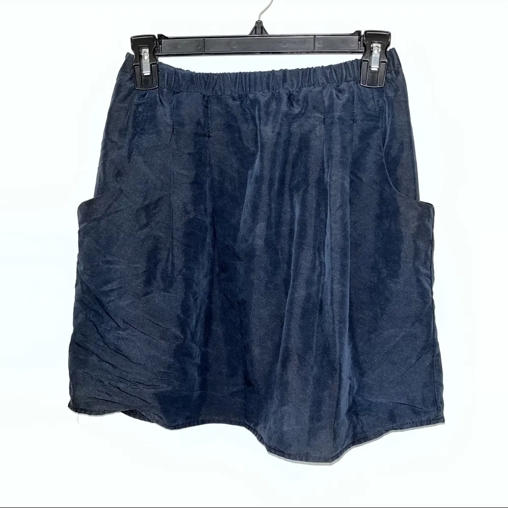 URBAN OUTFITTERS // SPARKLE & FADE Black Casual Mini Circle Skirt Small - Image 10