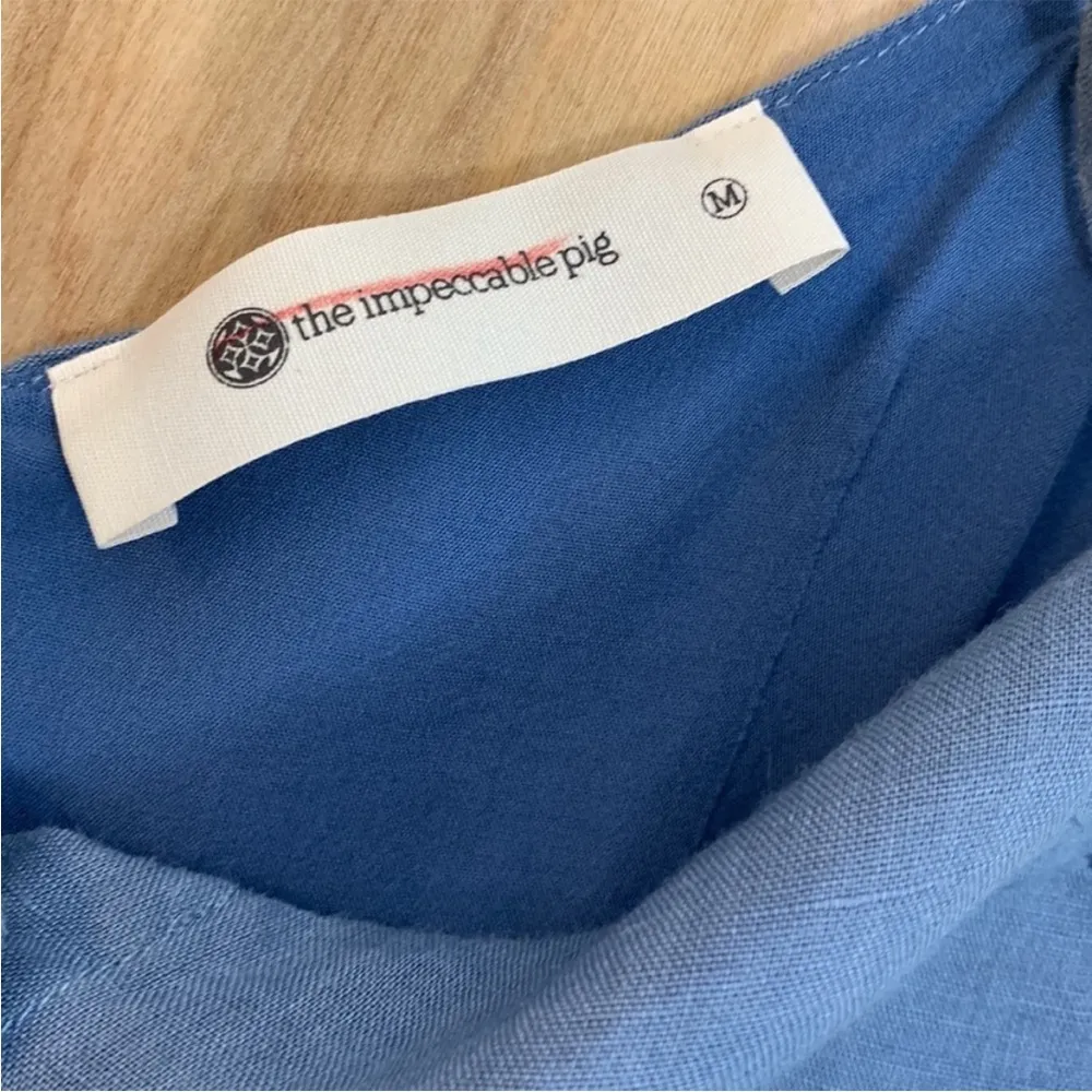 The Impeccable Pig Blue Mini Dress - Image 6