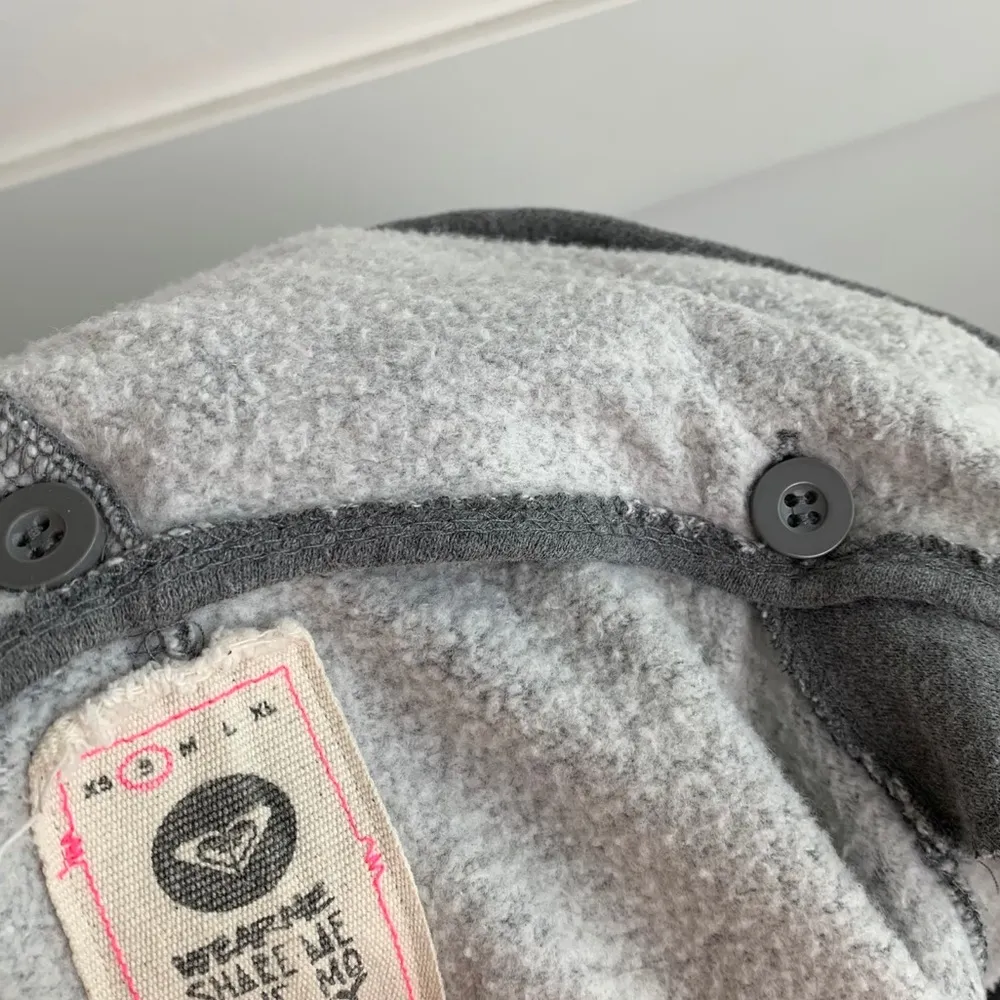 Roxy  Gray Removable Hood Pea Coat - Image 6