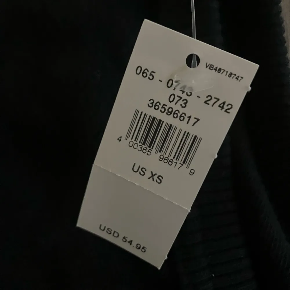 Womens Reversible Black Ruched Sweatshirt - Image 6