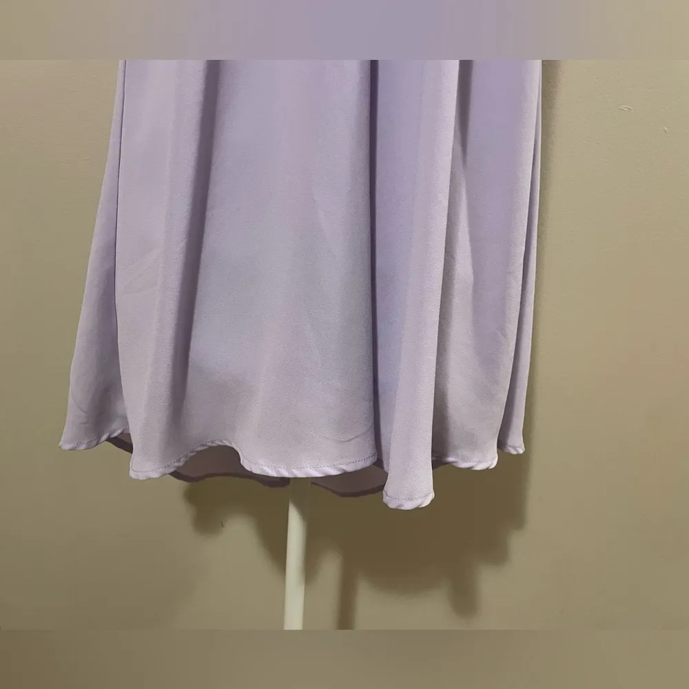 Lush Backless Spaghetti Strap Mini Relaxed-Fit V-Neck Sun Dress - Image 5