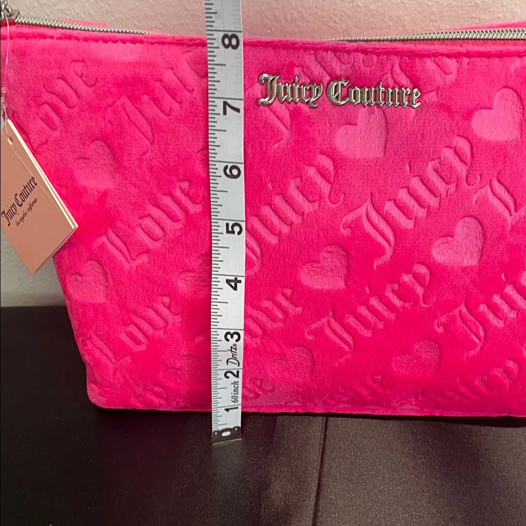 Juicy Couture | Hot Pink Cosmetic Bag 💖 - Image 8