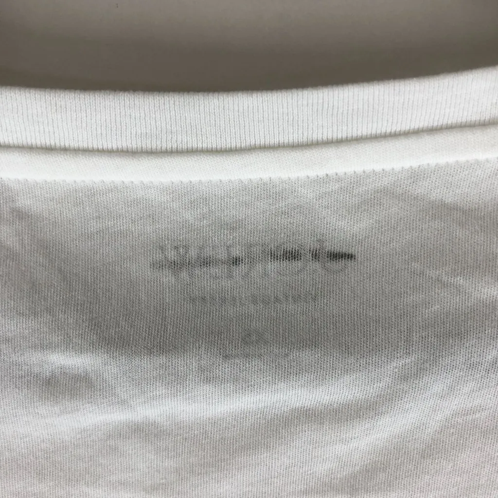 J Crew Womens Vintage Jersey Classic-Fit V-Neck T-Shirt Short Sleeve White XS - Image 3