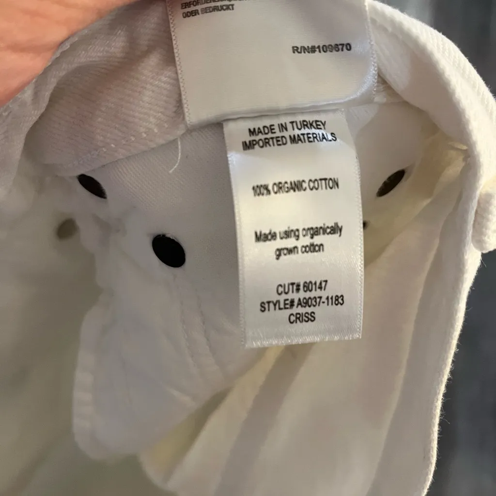 AGOLDE Criss Cross Straight Jeans in Element - Image 8