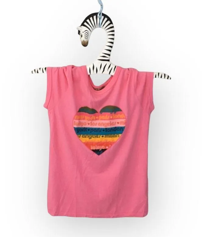 Y2K: new OG Juicy Couture  Retro NY Paris Print Baby Tee T Shirt  Naughty Pink - Image 3