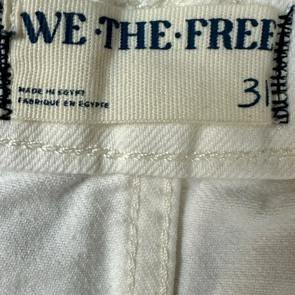 Free People Beginner’s Luck Slouch Shorts in Optic White Size 31 NWT NEW - Image 15