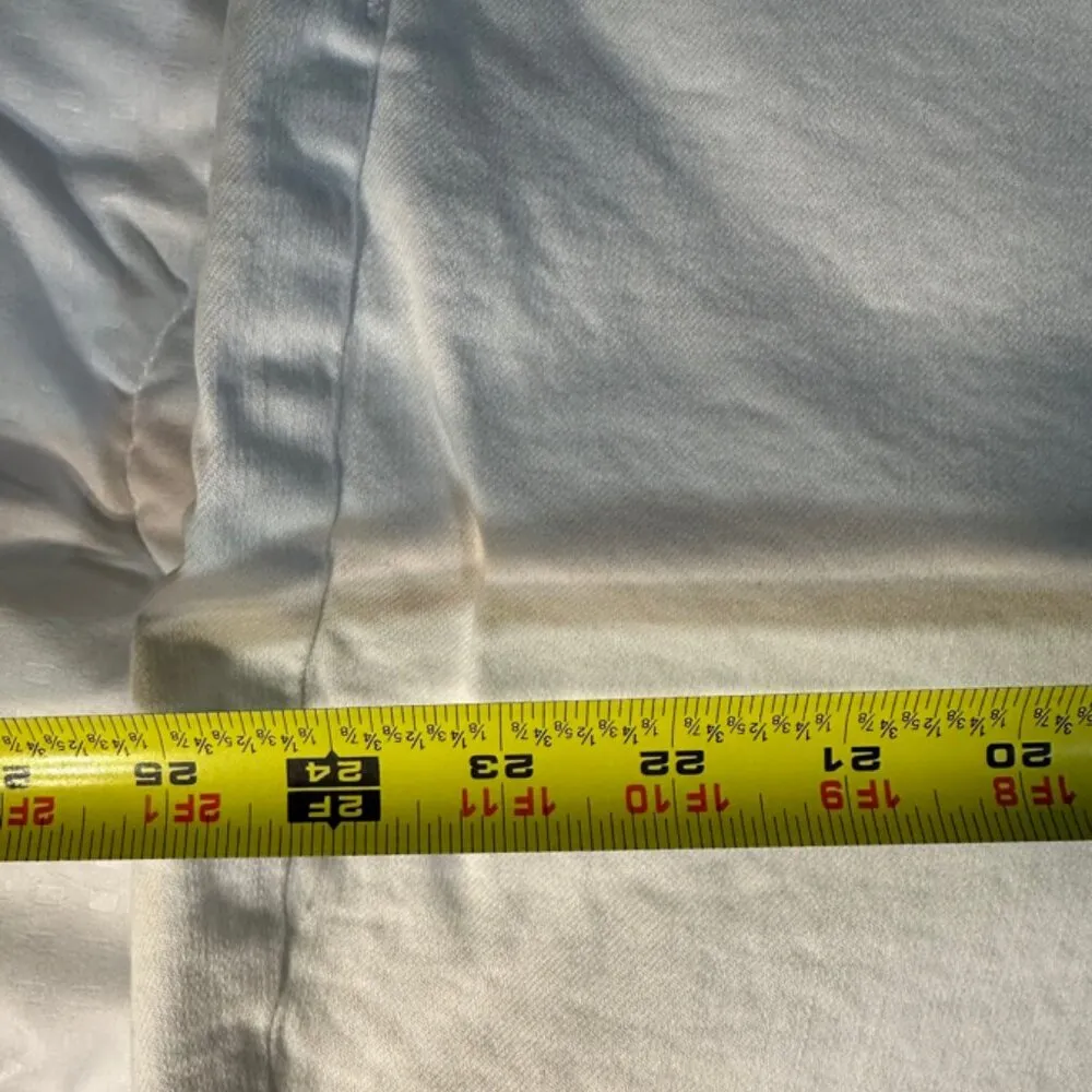 American Eagle Jeans Cream White Size 22 Regular Inseam 28 inches Mom Jean - Image 6