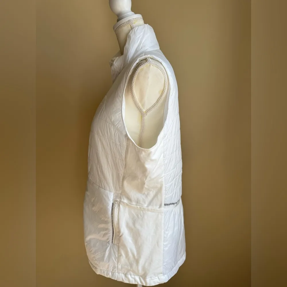 Tyler Boe White Nylon Vest - Image 4