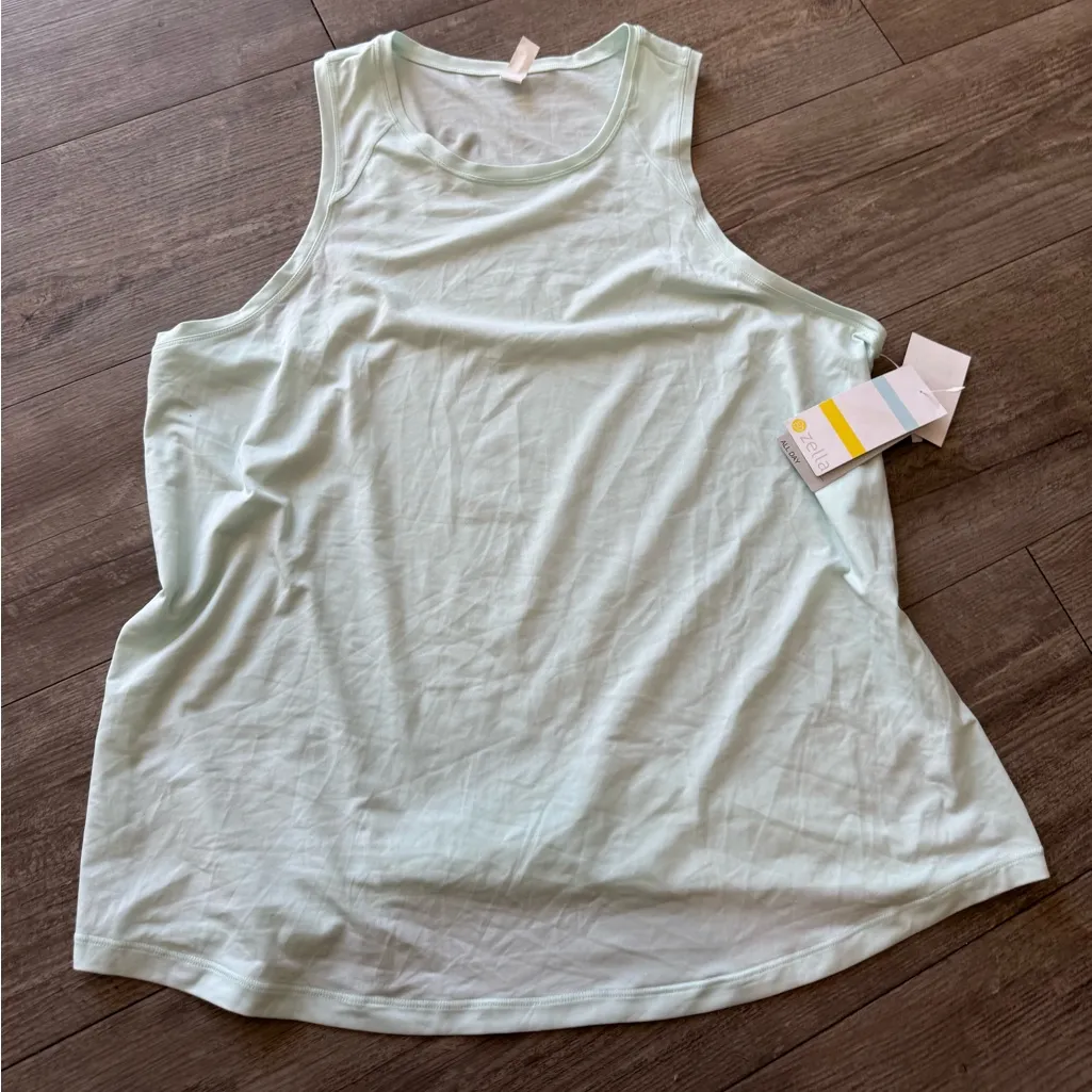 Zella Light Green Tank Top - Image 2