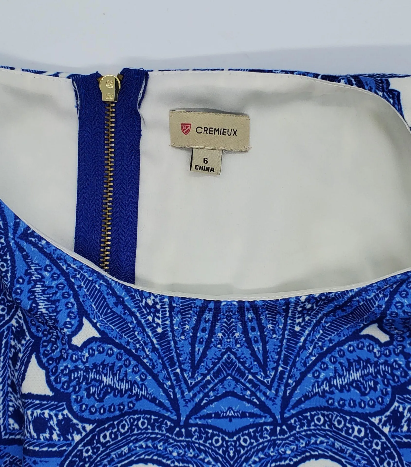 Cremieux Dress Blue Size 6 - Image 3