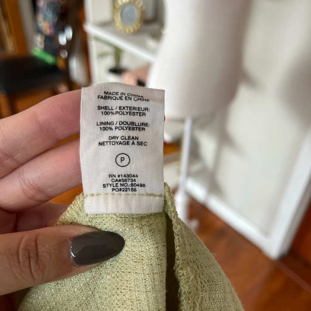 Avec Les Filles Olive Green Women's Jacket Size M - Image 7