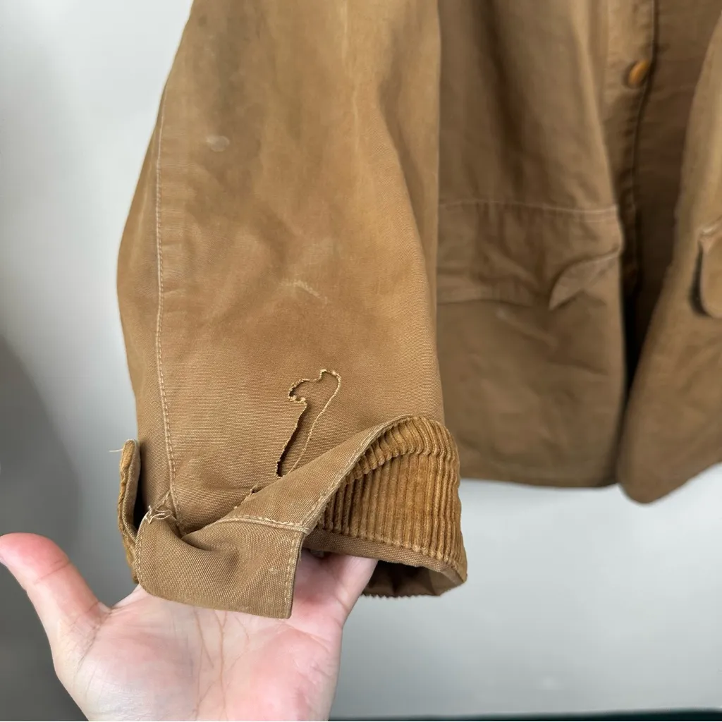 Vintage Polo Ralph Lauren Sportsman Chore Coat Barn Jacket Mens XL Tan - Image 12