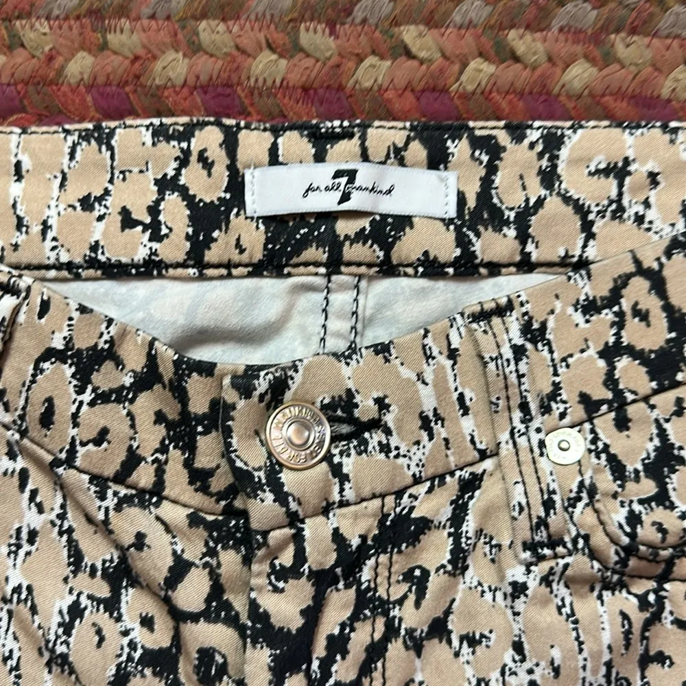 7 FOR ALL MANKIND ANIMAL PRINT PANTS - Image 3