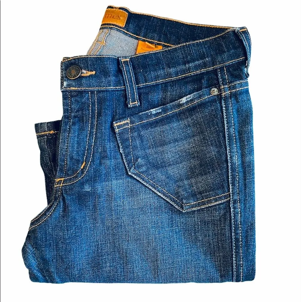 James preserved flare slightly distressed jeans - Image 3