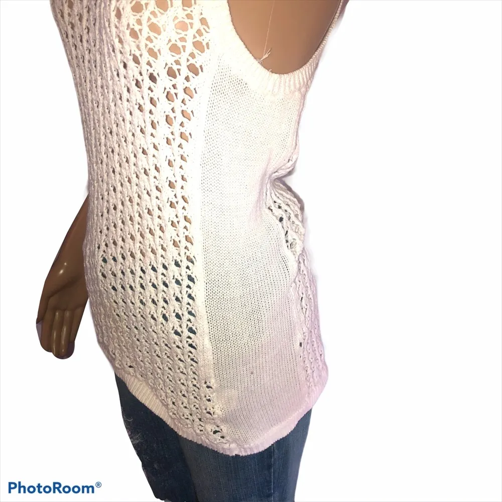 Converse One Star crochet tank top - Image 2