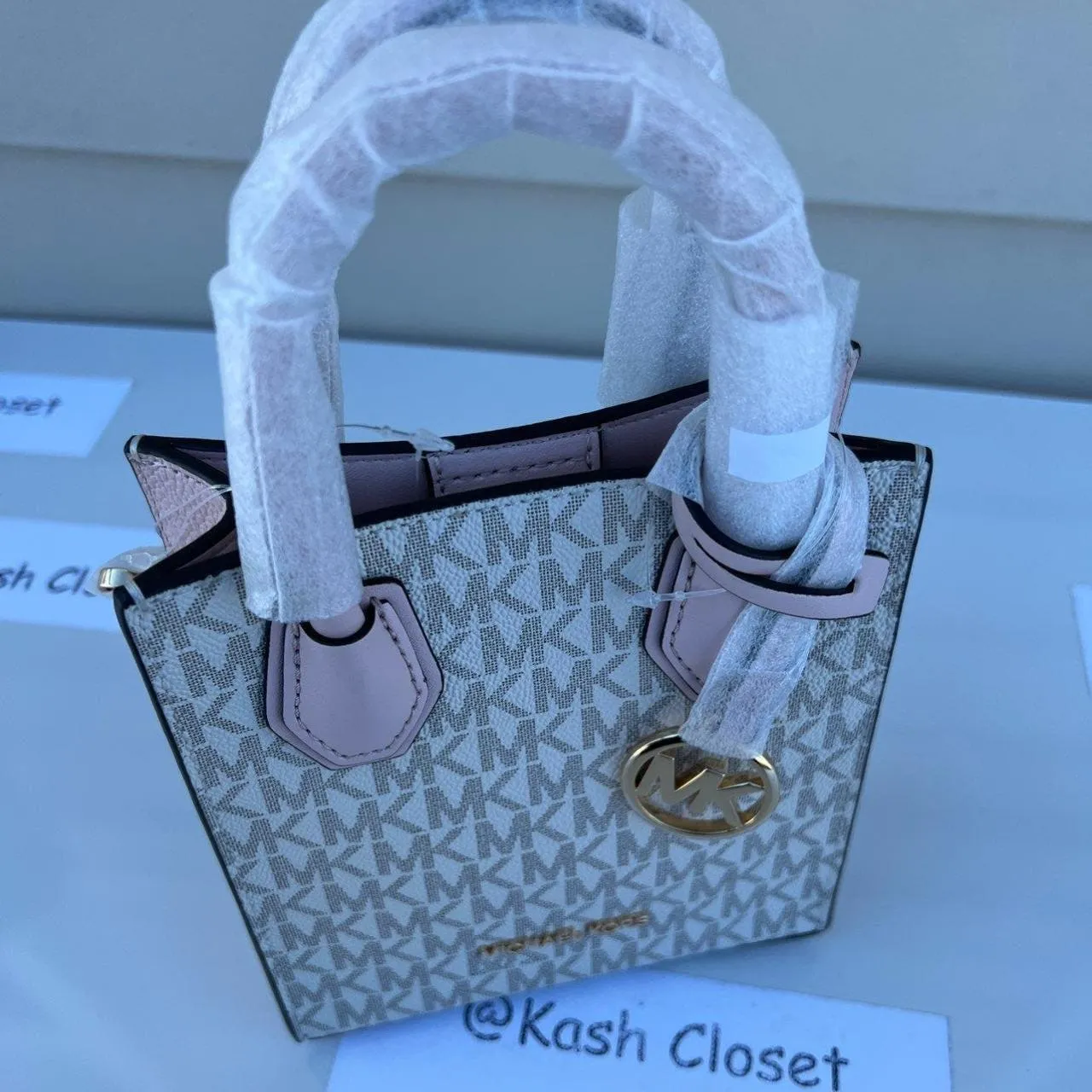 Michael Kors Mercer Crossbody Bag Extra Small MK Signature - Image 6