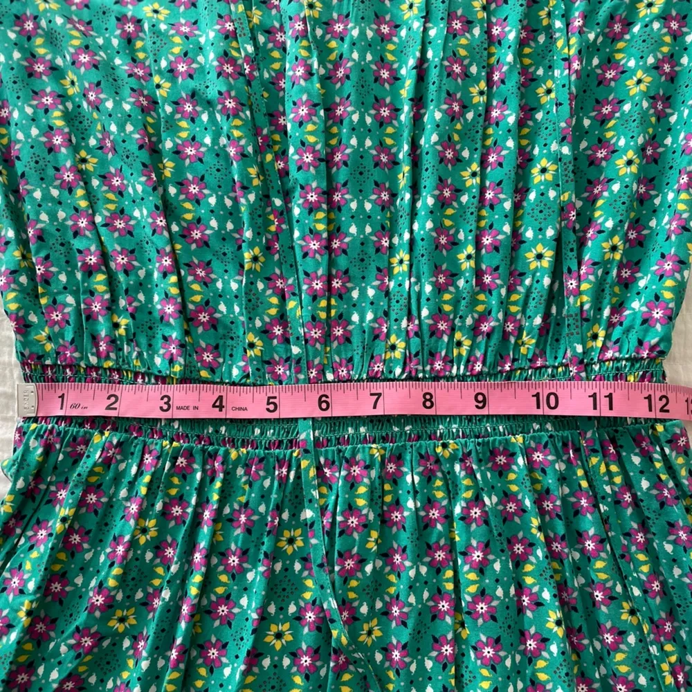 MATILDA JANE Brilliant Daydream Age of Aquarius Midi Dress Smocked Floral Size S - Image 7