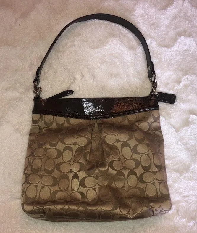 Tan/ Brown Authentic  Handbag - Image 2