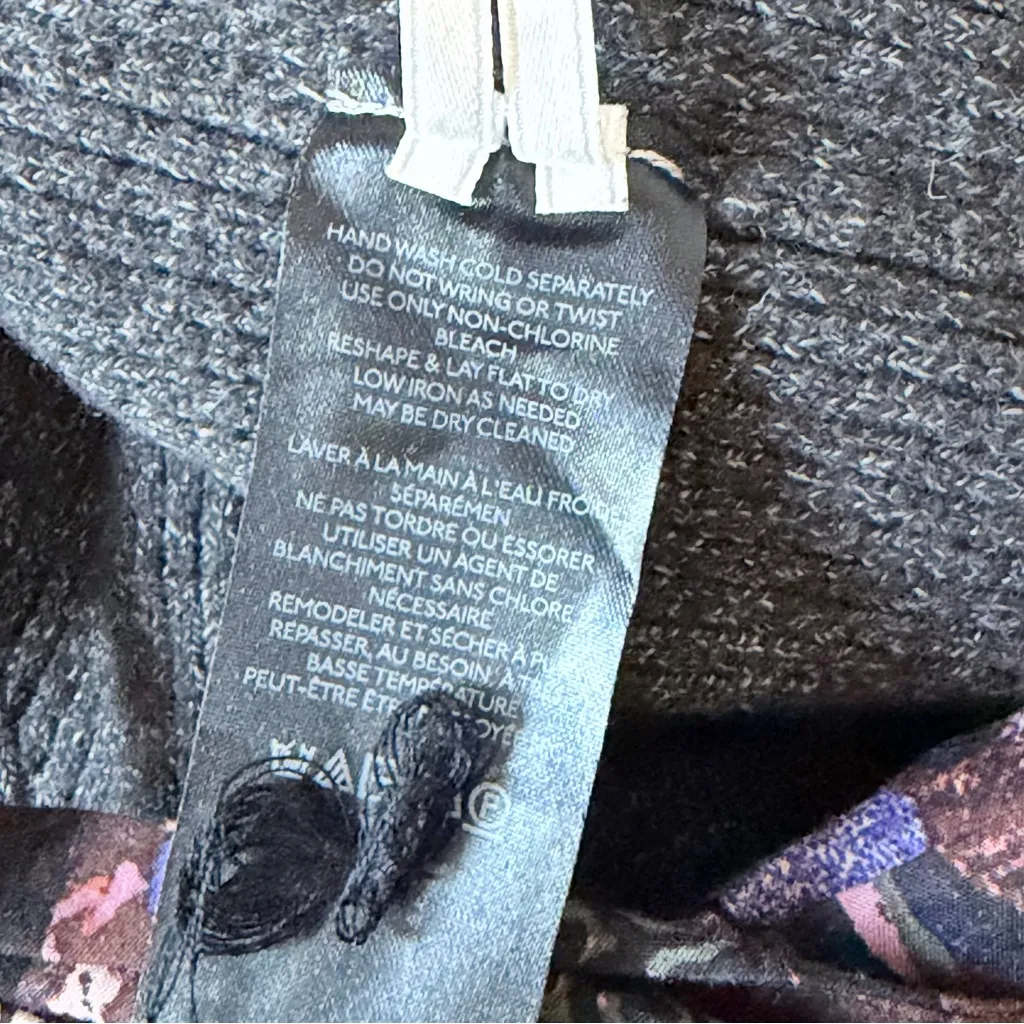 Anthropologie Open Back Tie Knit Vest Top XL - Image 5