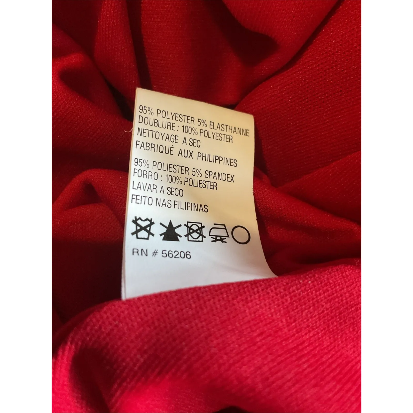 Xscape‎ Off The Shoulder Notch Mermaid Gown With Slit.  Size: 10 - Image 9