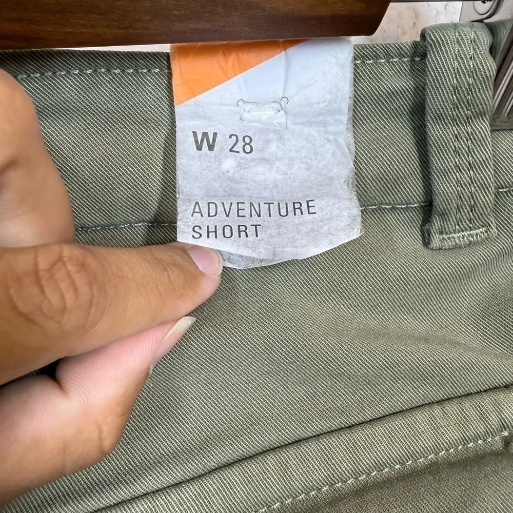 DU/ER Live Lite Adventure Short Size 28 Green - Image 6