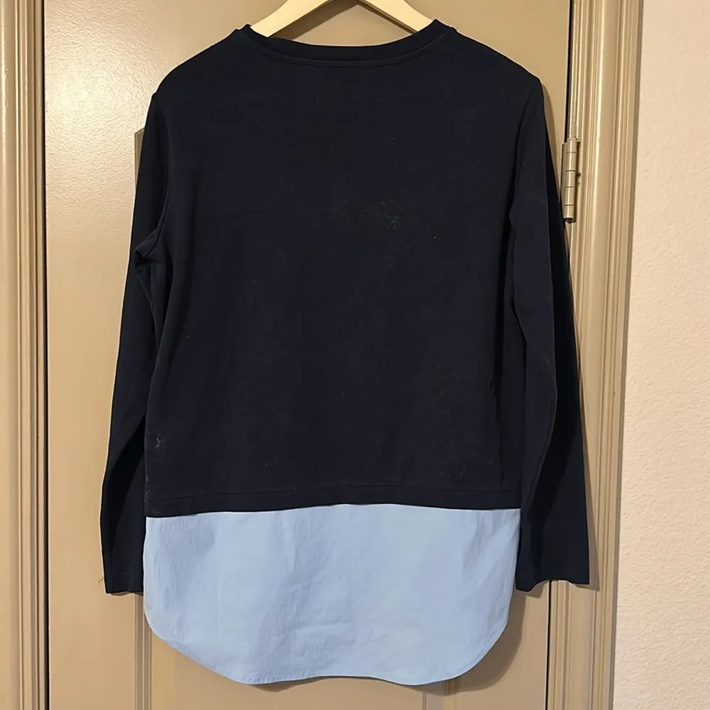 Athleta  Gallery Top 2.0 Blue Size Small - Image 4