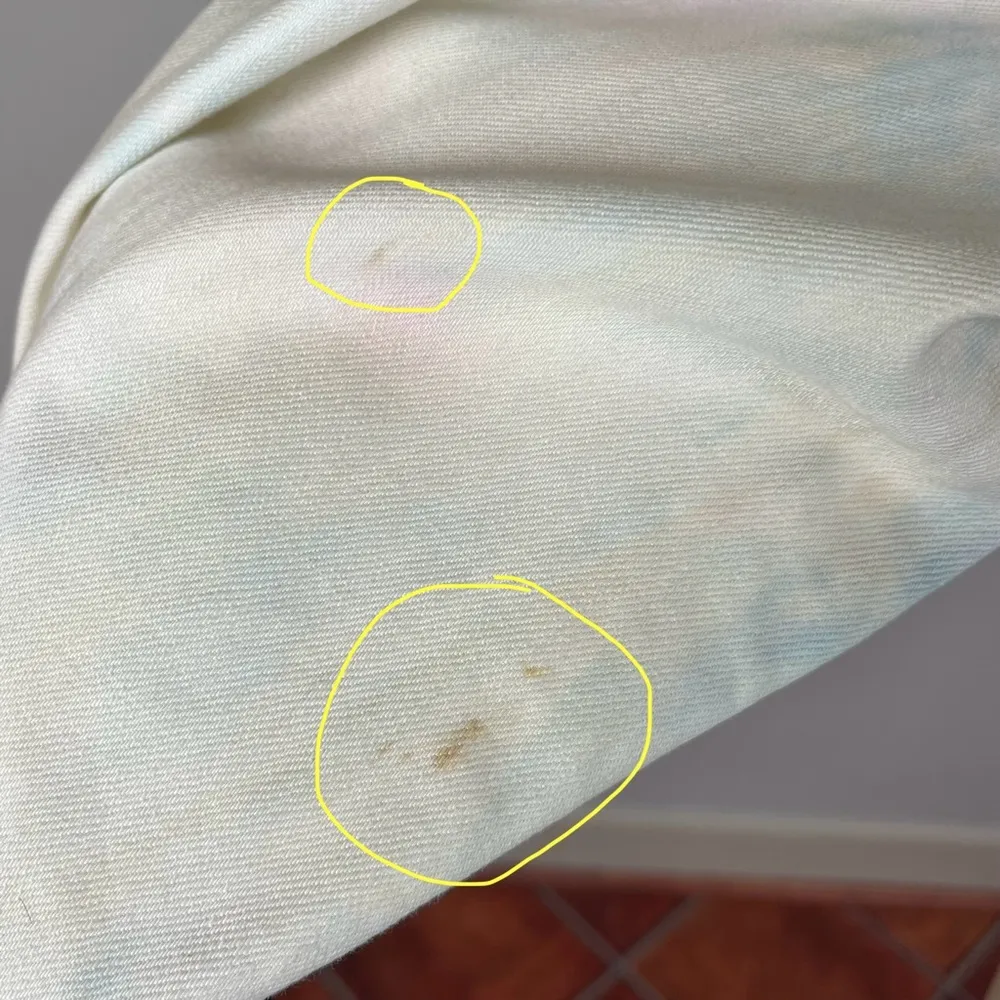 Free People Tie Dye Denim Trucker Jacket - Image 8