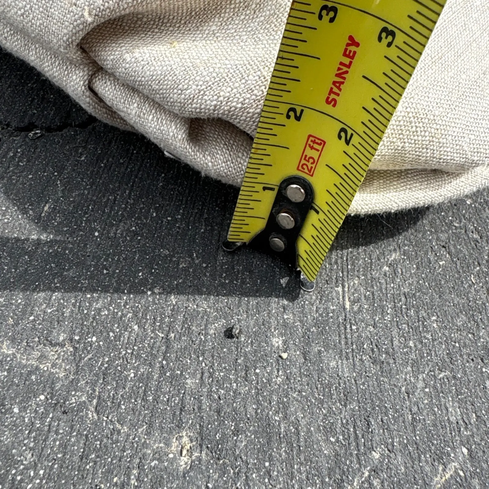 Francesco Biasia Linen Baguette Bag Snakeskin‎ Trim Convertible Strap Tan - Image 11