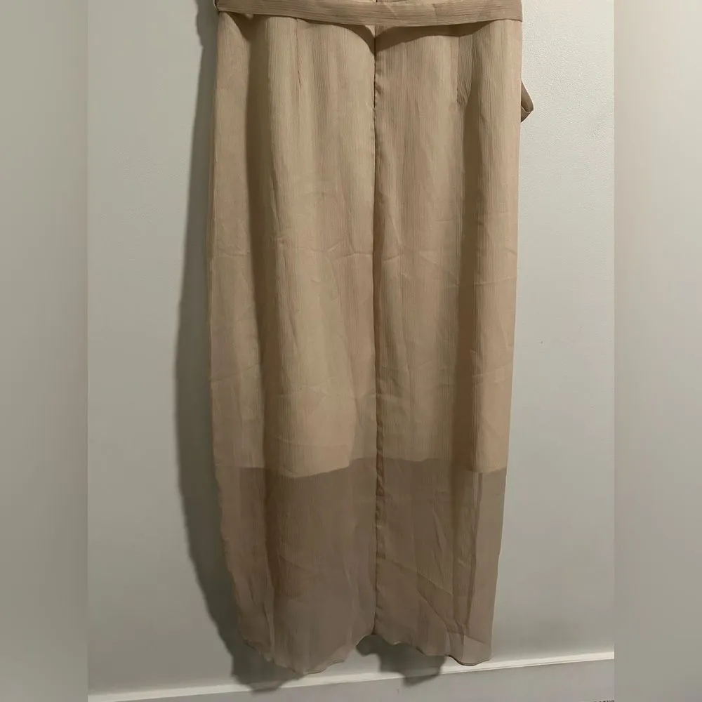 Ivy City Co Lillie dress gold L v - Image 8