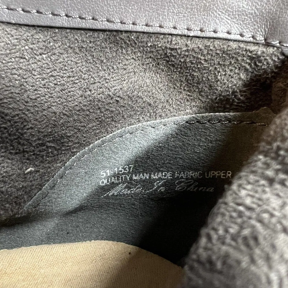 Bella Vita Grey Bootie Stacked Heel Size 9 New - Image 94