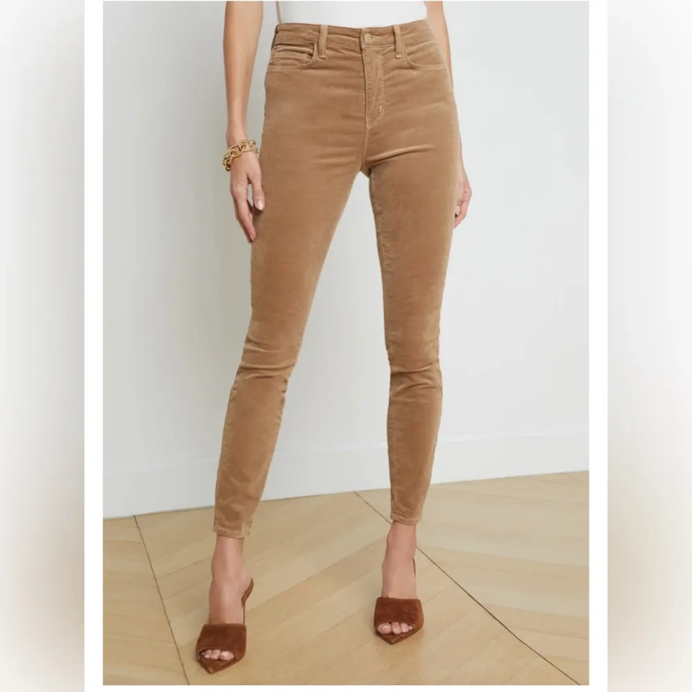 L'AGENCE - Monique Velvet Jean - DarkCappuccino, 26, sold out online - Image 4