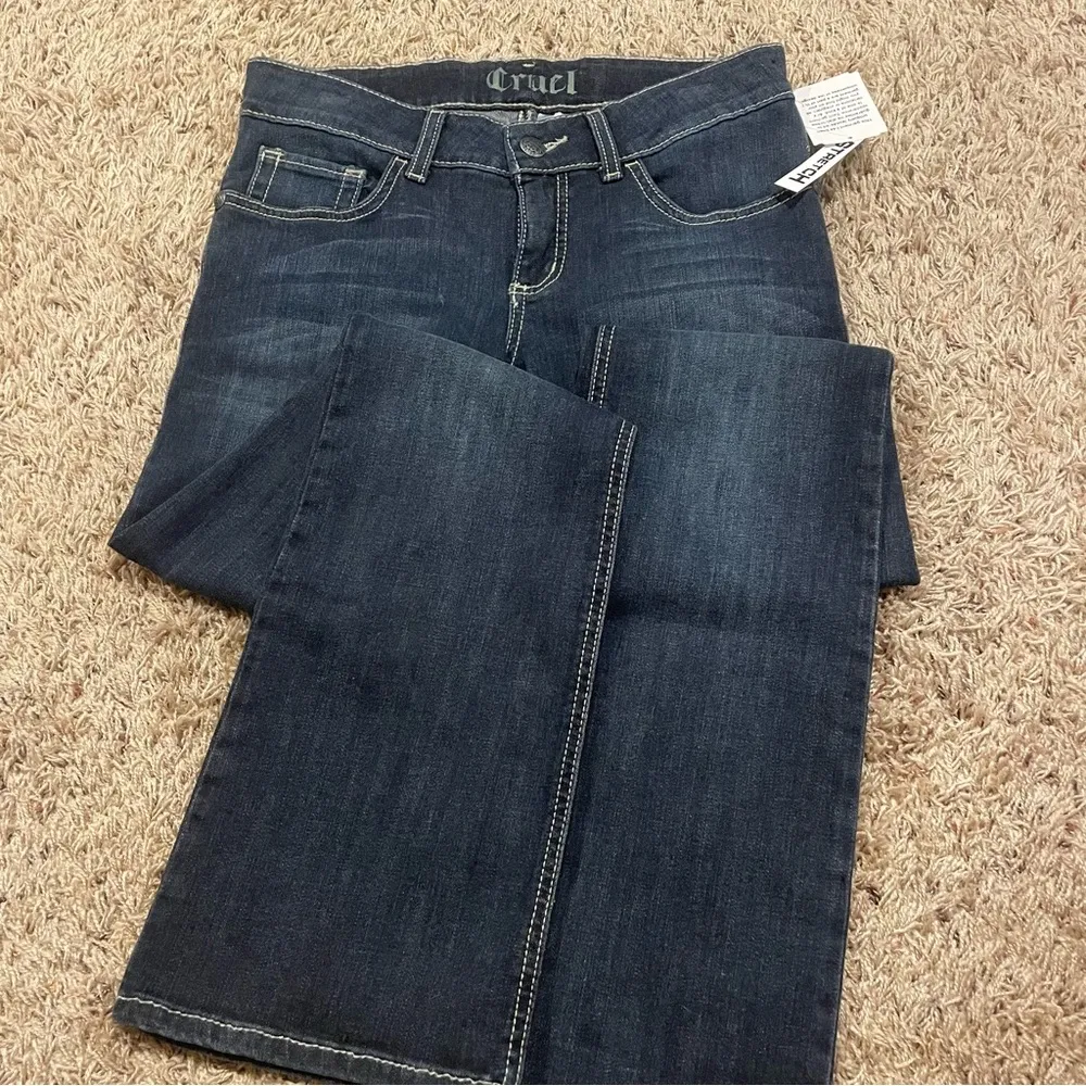 NWT Boot Cut Leg Cruel Denim Women’s Jeans Size 9 Long - Image 2
