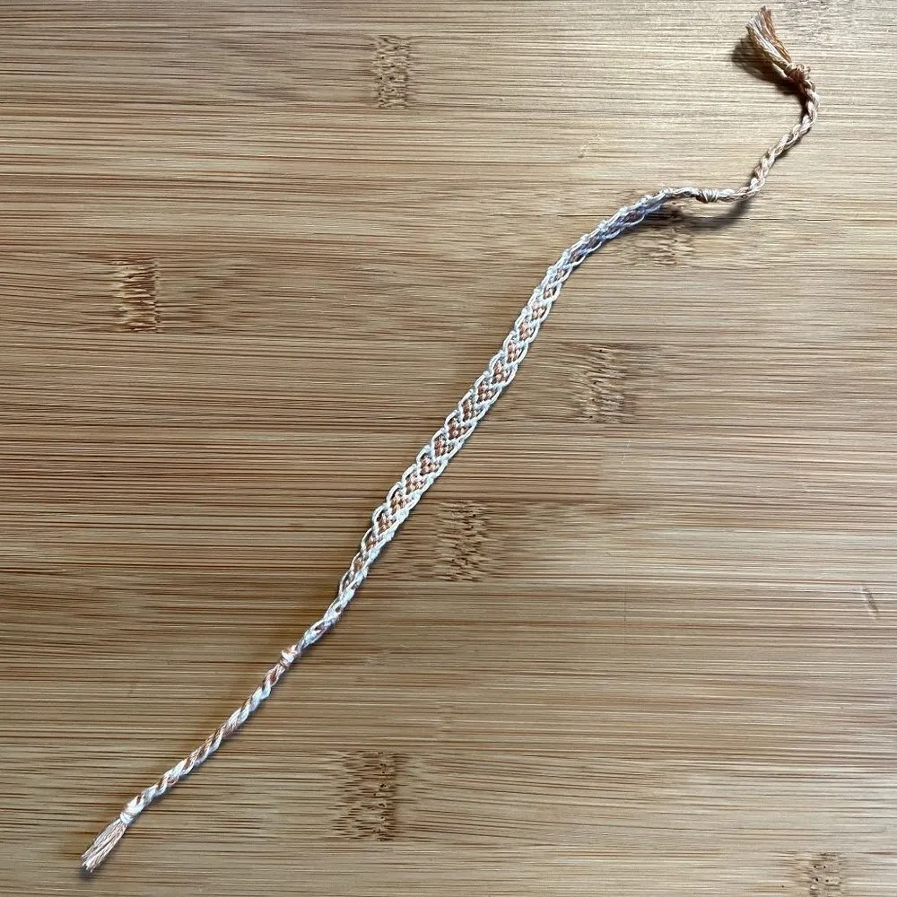 Nellie Woven Bracelet anklet trendy comfortable tie embroidery thread woven gift - Image 3